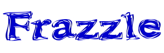 Frazzle font