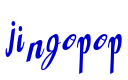 Jingopop font
